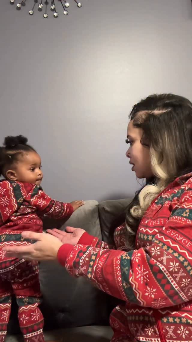 Instagram post by @amourkatya for Savage X Fenty. Caption reads: Matching energy with my goddaughter in the Forever....