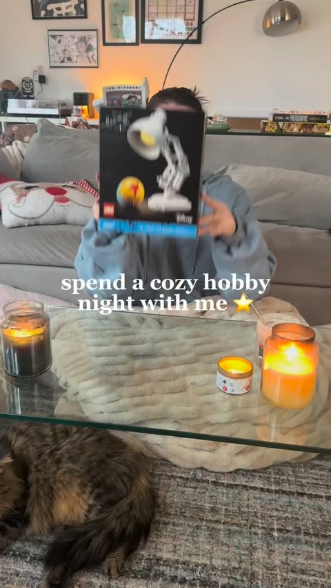 Instagram post by @diaryoflo_ for Light My Bricks. Caption reads: let’s unwind together ⭐️

#ad i love doing a....