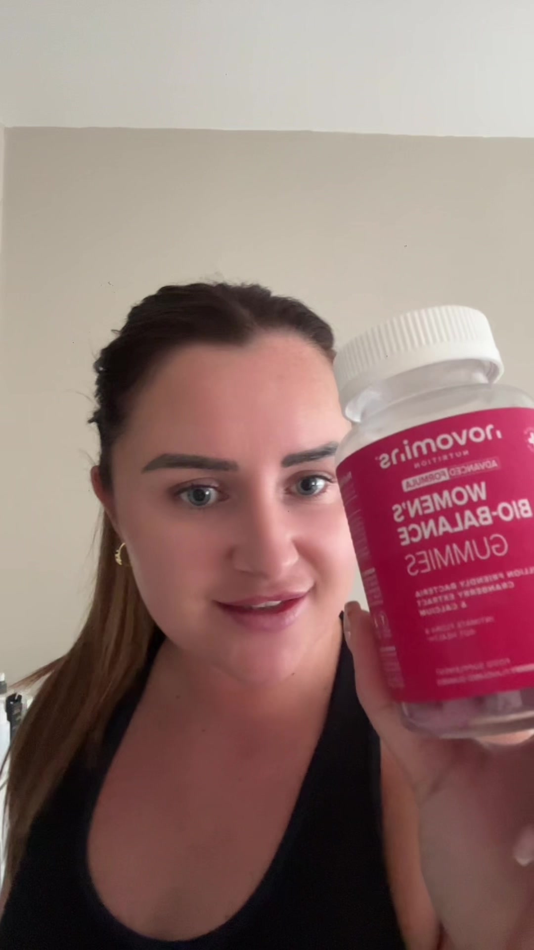 TikTok post by @amykelly2191 for Novomins. Caption reads: [...] #digestion #guthealth #improvesleep....