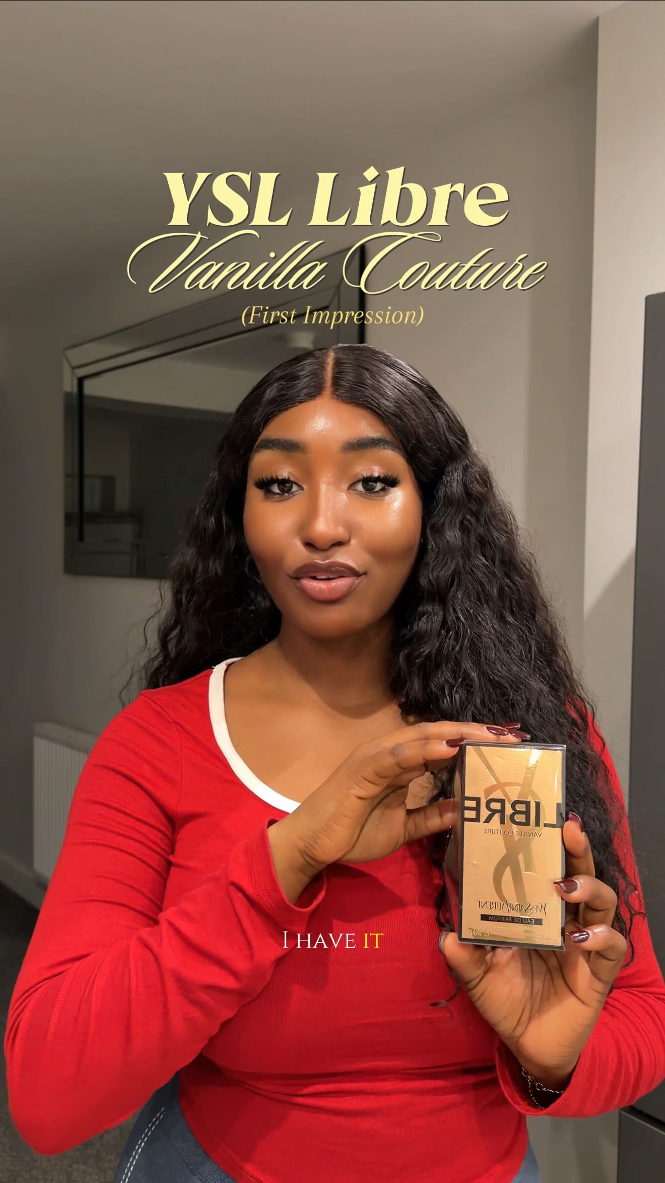 Instagram post by @amakasmellsgood for WPP. Caption reads: The golden vanilla moment I’ve been waiting....