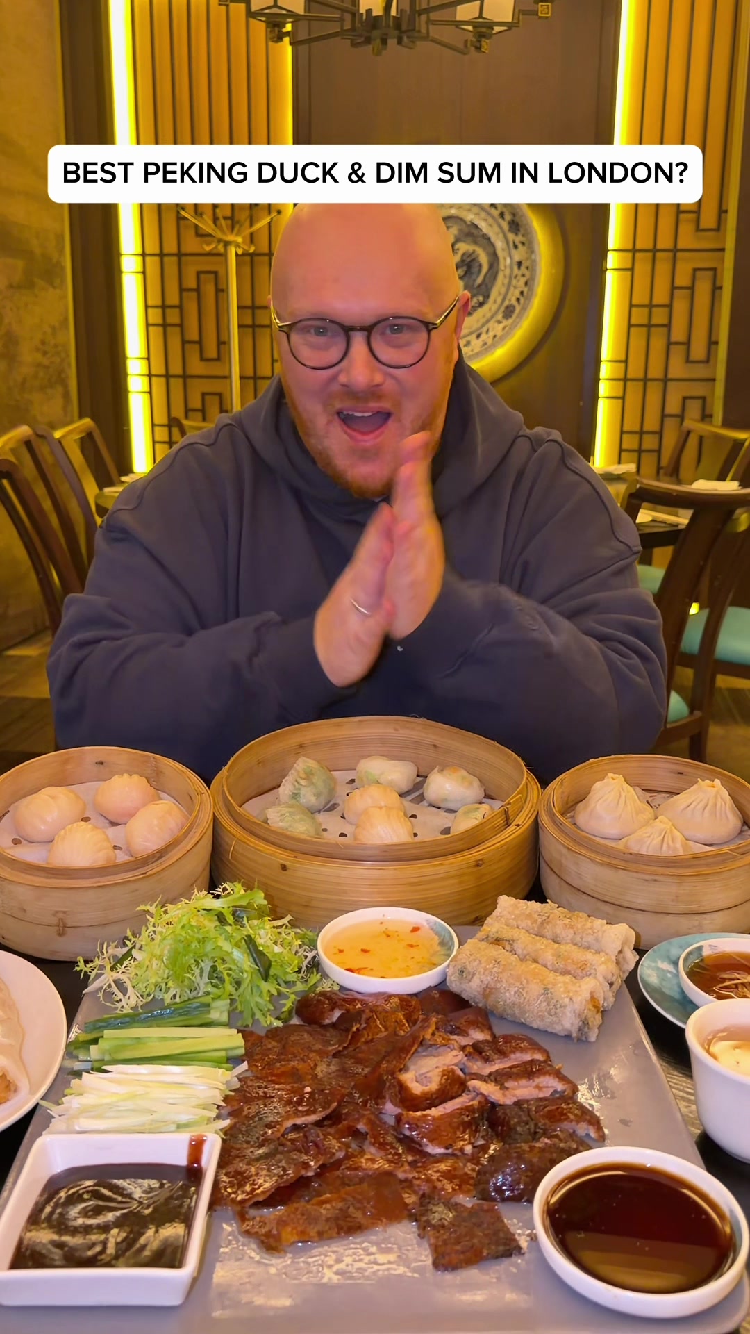 TikTok post by @eatingwithtod for Uber Eats. Caption reads: [...] PART… I’ve partnered with the guys at @Uber....