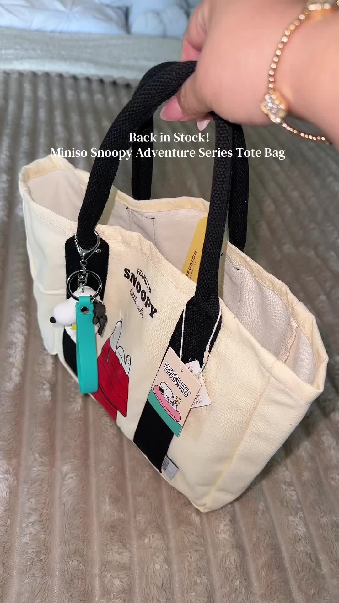 TikTok post by an influencer for MINISO OFFICIAL. Caption reads: [...] perfect for everyday use@MINISO OFFICIAL....