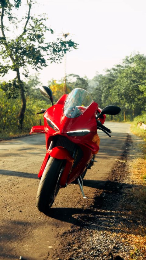 Instagram post by @crewpiston for Ducati. Caption reads: That's what freedom on two wheels feels like!....