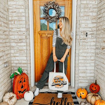 Instagram post by @2reador2write for shoppinkblush.com. Caption reads: Happy October 1st - we are headed to the bookstore....