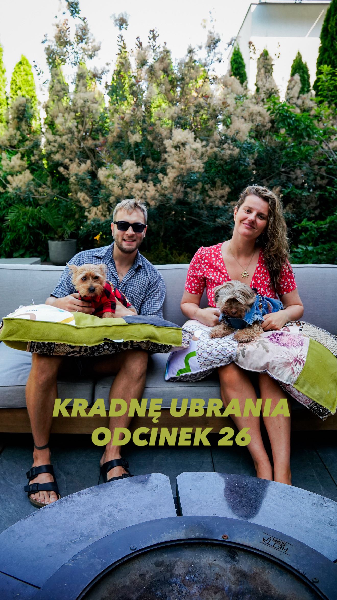 Instagram post by @zborowskazofia for Brit Petfood. Caption reads: Tym razem moja kradzież miała czteronożnych....