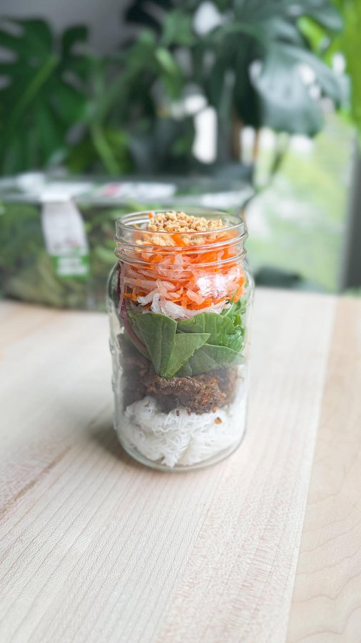 Instagram post by @jenhdao for organicgirl. Caption reads: @costco just got a whole lot greener! 🍃 Excited....