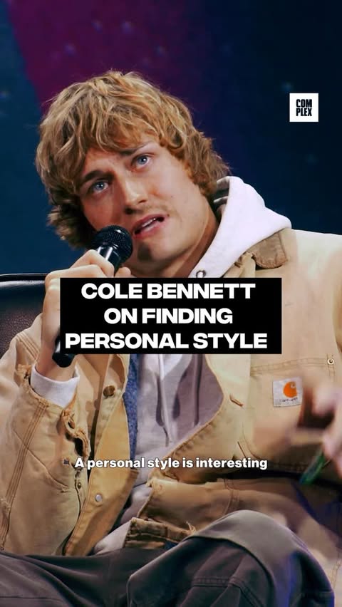 Instagram post by @n_c_b for Complex. Caption reads: Cole Bennett speaks on how his artistic style has....