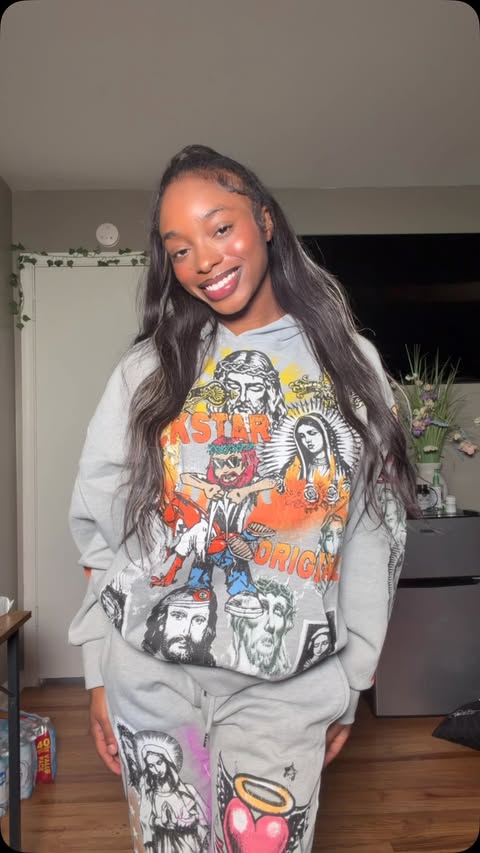 Instagram post by @doriielise for Rockstar Original. Caption reads: [...] for 10% off your orders. @rockstaroriginal....