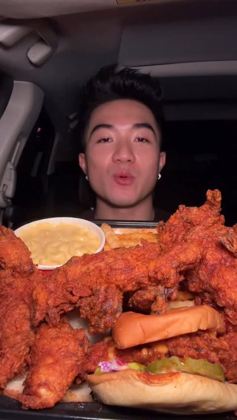 Instagram post by @dlameats for OLIPOP. Caption reads: David, Quay, and @drinkolipop Holiday....