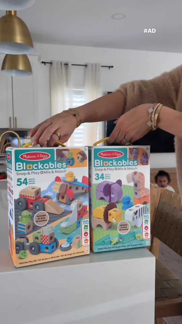 Instagram post by @niikkifogg for Melissa & Doug. Caption reads: #ad So excited to share @melissaanddougtoys....