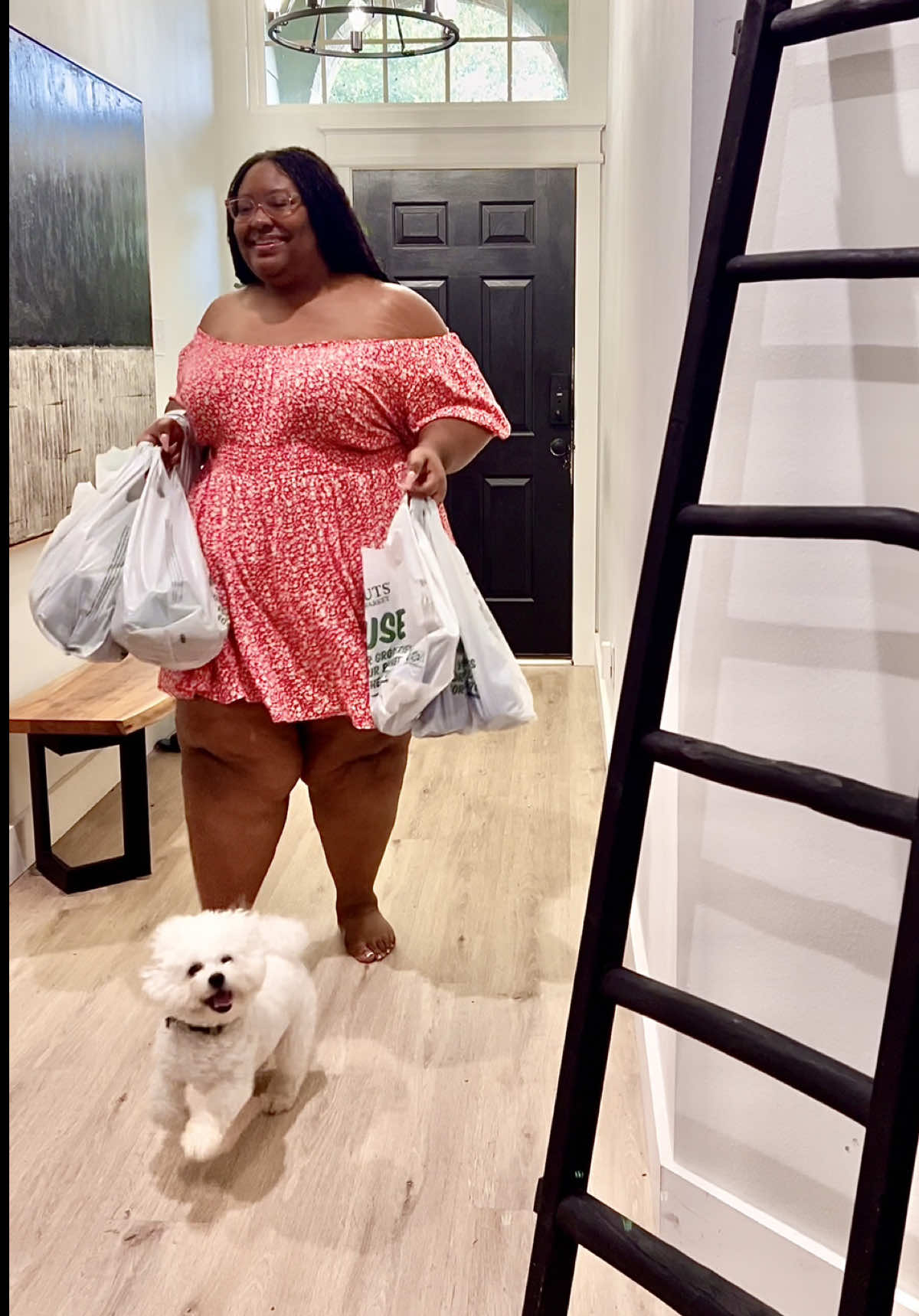 TikTok post by @morgiemone for PayPal. Caption reads: You know what’s not cute? Waking up to random....