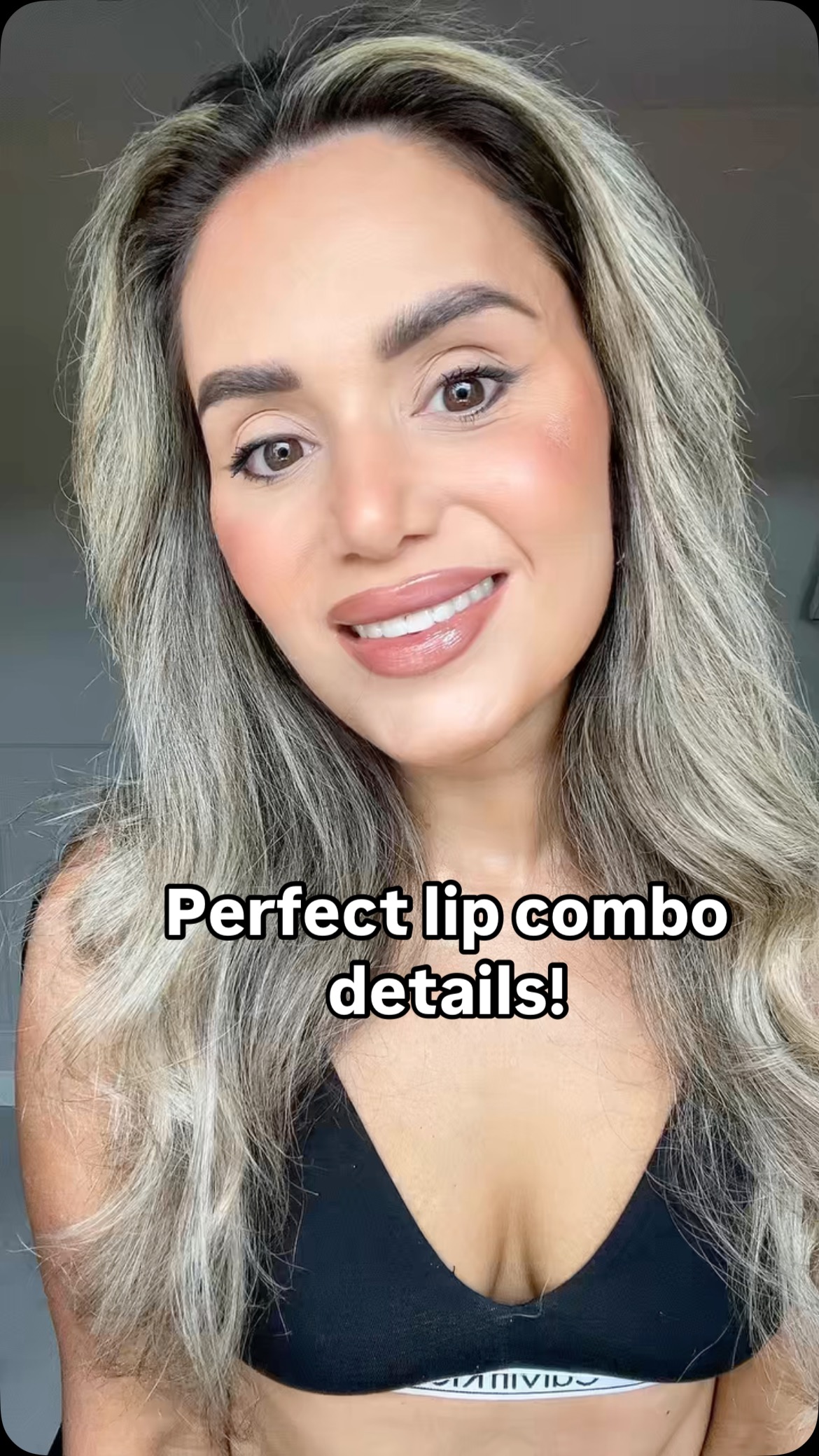 Instagram post by @julzstron for Rimmel London Japan. Caption reads: What I’m loving right now is lip products that....