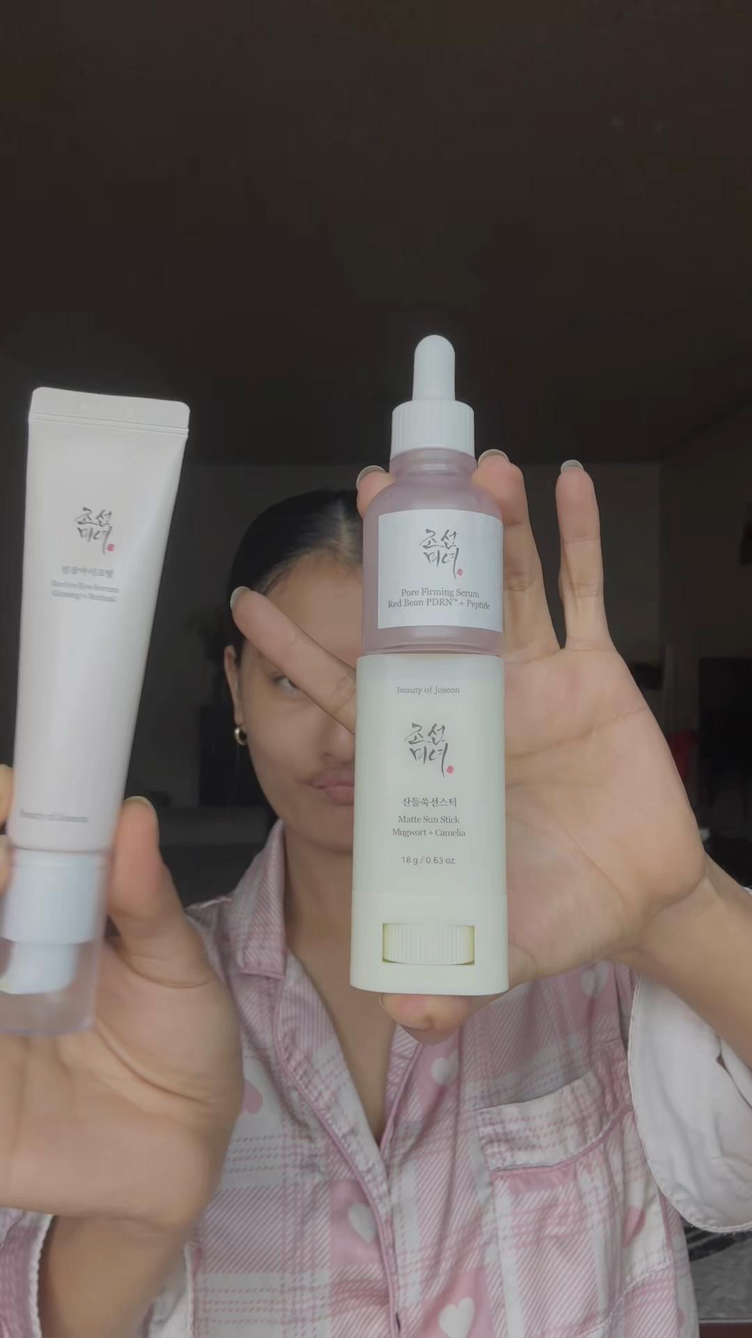TikTok post by @sandeepaaaaaa for Beauty Of Joseon. Caption reads: [...] products are from @cosmetic_jolse @Beauty of....