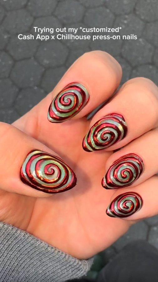 Instagram post by @byjuanalvear for Chillhouse. Caption reads: Putting @cashapp x @chillhouse Cash in Hand....