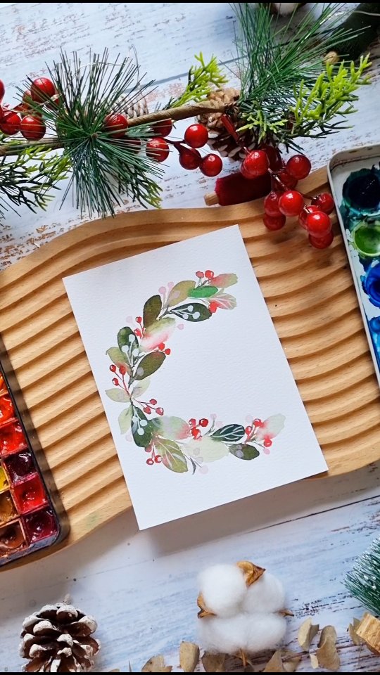 Instagram post by @jolypoa for Skillshare. Caption reads: Is it too early for holiday card reels? 😂🎄 This....