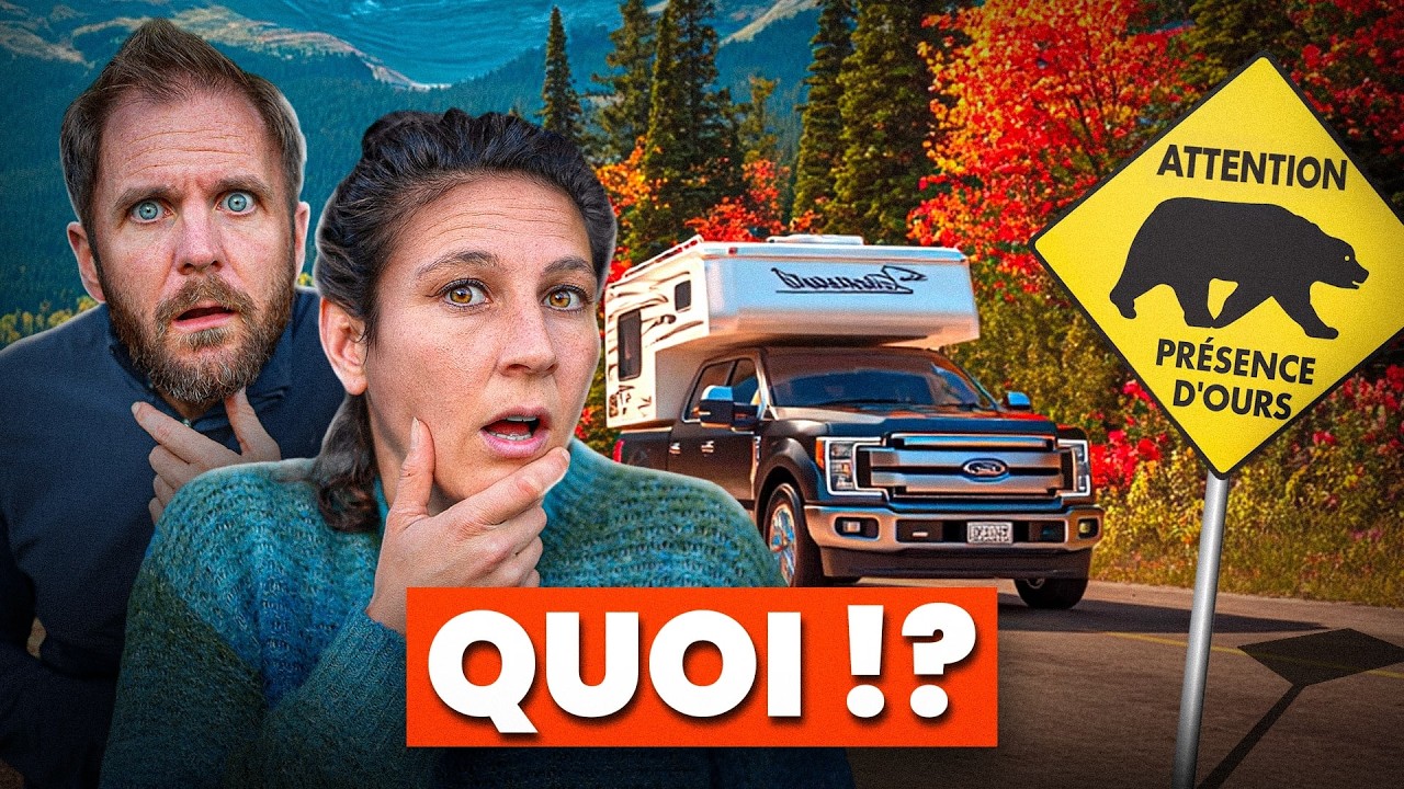 YouTube post by @peripleties for EcoFlow. Caption reads: We did NOT expect this in Canada.