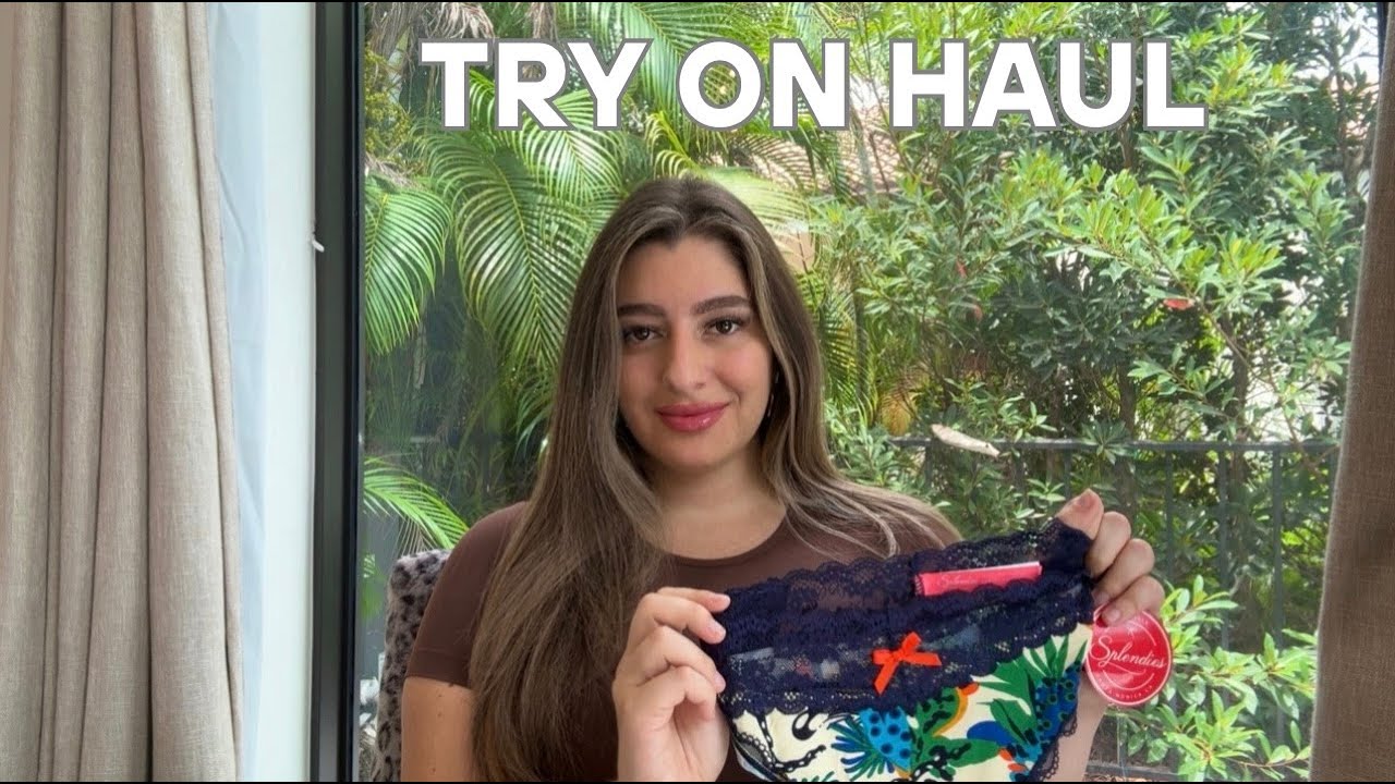 YouTube post by @LunarDream_ for Splendies. Caption reads: SPLENDIES UNDERWEAR TRY ON HAUL AND REVIEW PART 2.