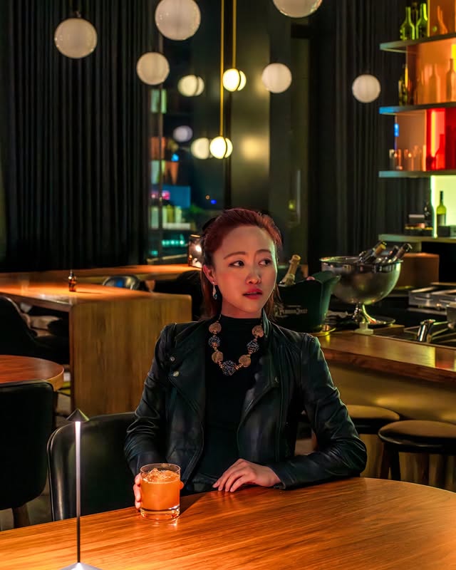 Instagram post by @chasingsnowdrops for Hyatt. Caption reads: A wonderful artisan stay at @andazmunich in....