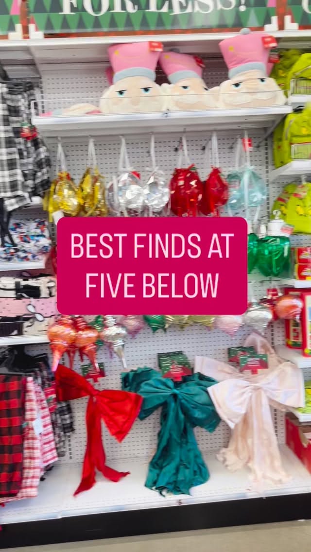 Instagram post by @mama_deals for Five Below. Caption reads: Best finds at @fivebelow . So many cute stuff!....