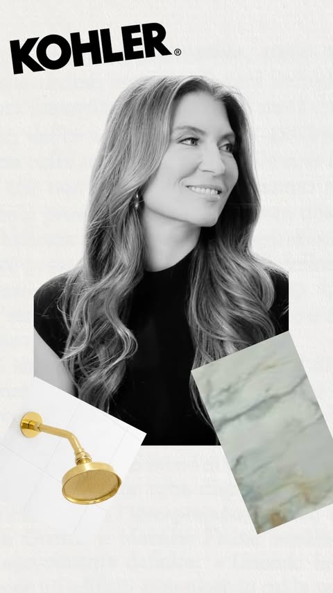 Instagram post by @genevievegorder for KOHLER. Caption reads: [...] 1-2 days. Thrilled to be partnered with....