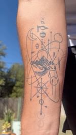 Instagram post by @werdgra for Inkbox. Caption reads: Use the link in my bio to check out all my....