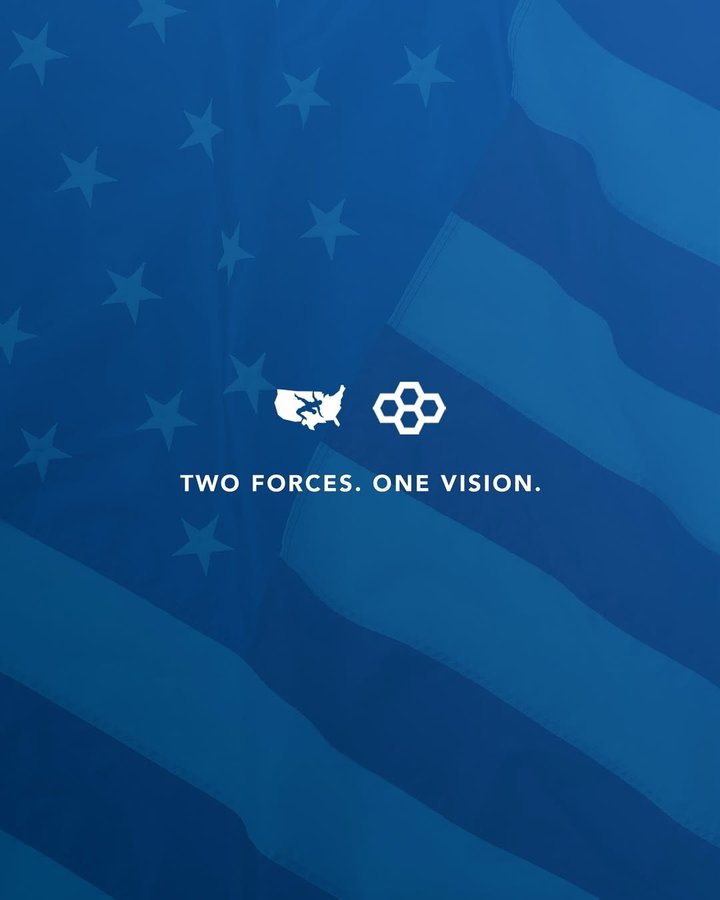 Instagram post by @usawrestling for RUDIS. Caption reads: [...] a brighter future, like the bond between....