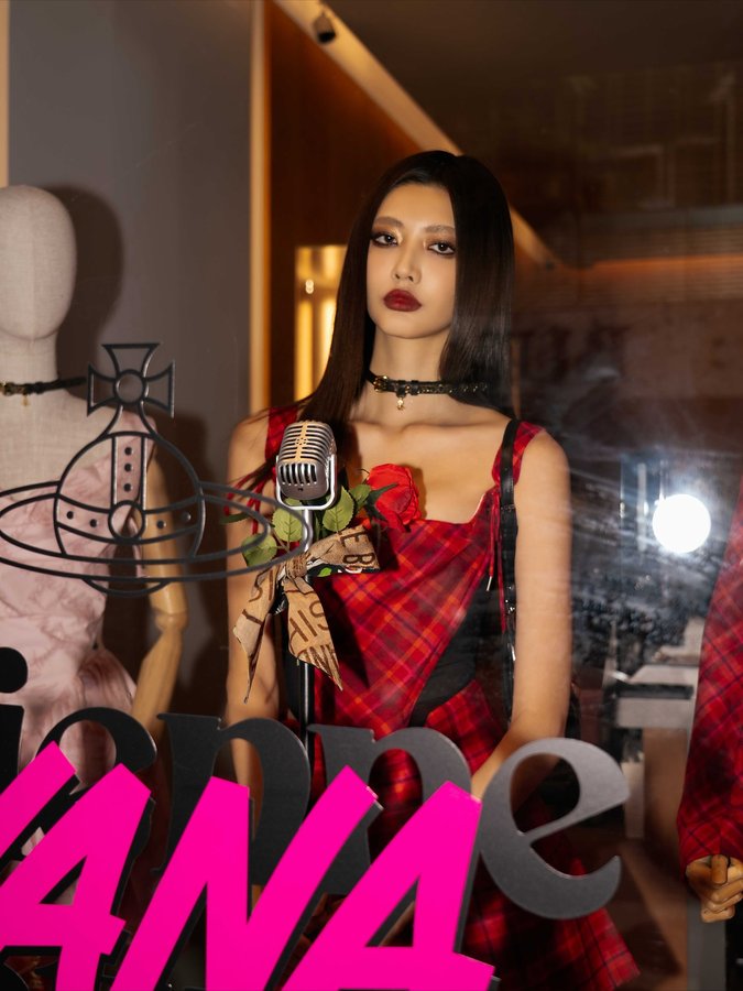 Instagram post by @_ihua_ for Vivienne Westwood. Caption reads: Vivienne Westwood x NANA what a dreamlike....