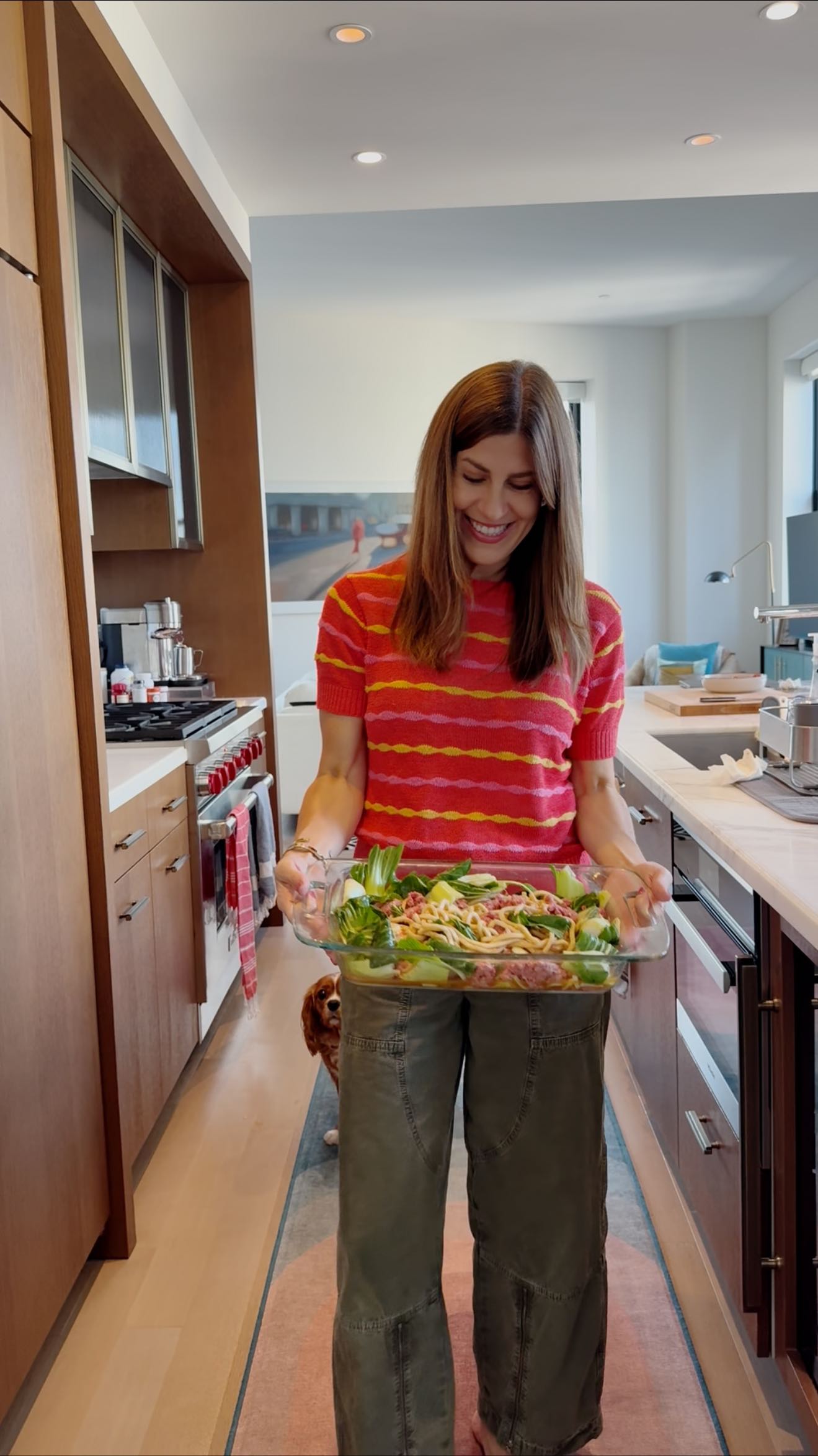 Instagram post by @ilanawiles for Blue Apron. Caption reads: I loved trying @blueapron’s new offerings which....