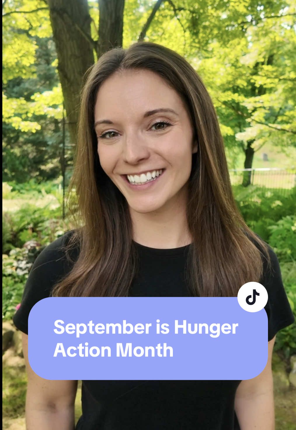 TikTok post by @alliegoneaway for Ad Council. Caption reads: #ad More than 1 in 10 residents in Washington, DC....