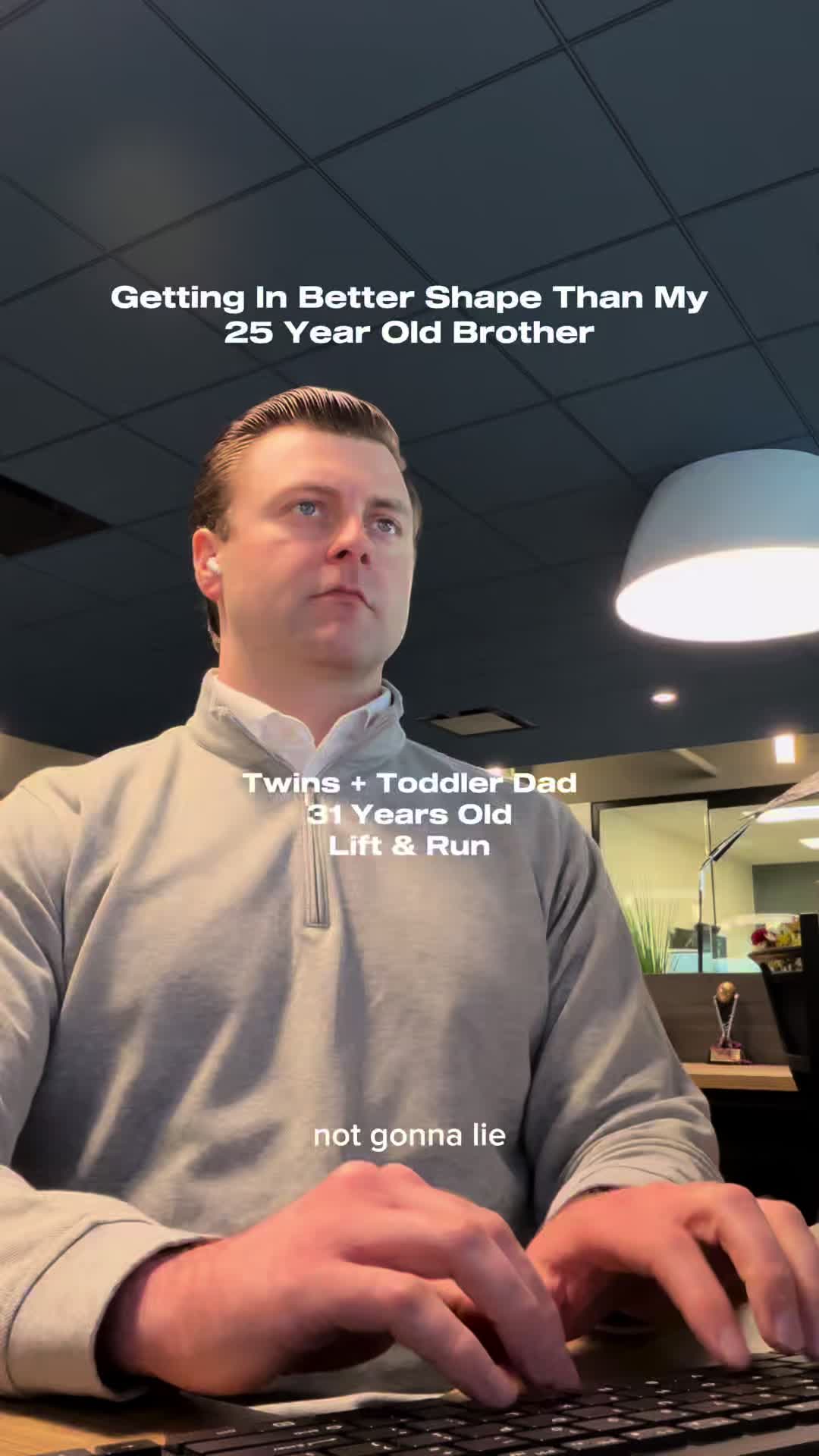 TikTok post by @jjake___ for Gainful. Caption reads: Dad’s go-to protein @Gainful Health (found at....