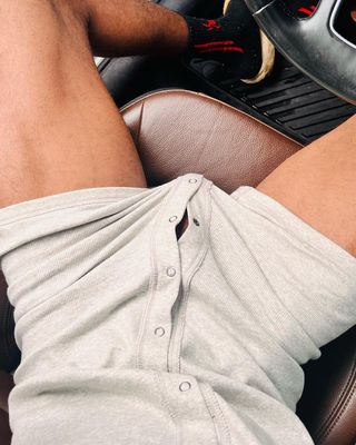 Instagram post by @tyfrom504 for Nasty Pig. Caption reads: [...] y’all see them LEGS? 😮‍💨🤧😍
 #NastyPig....