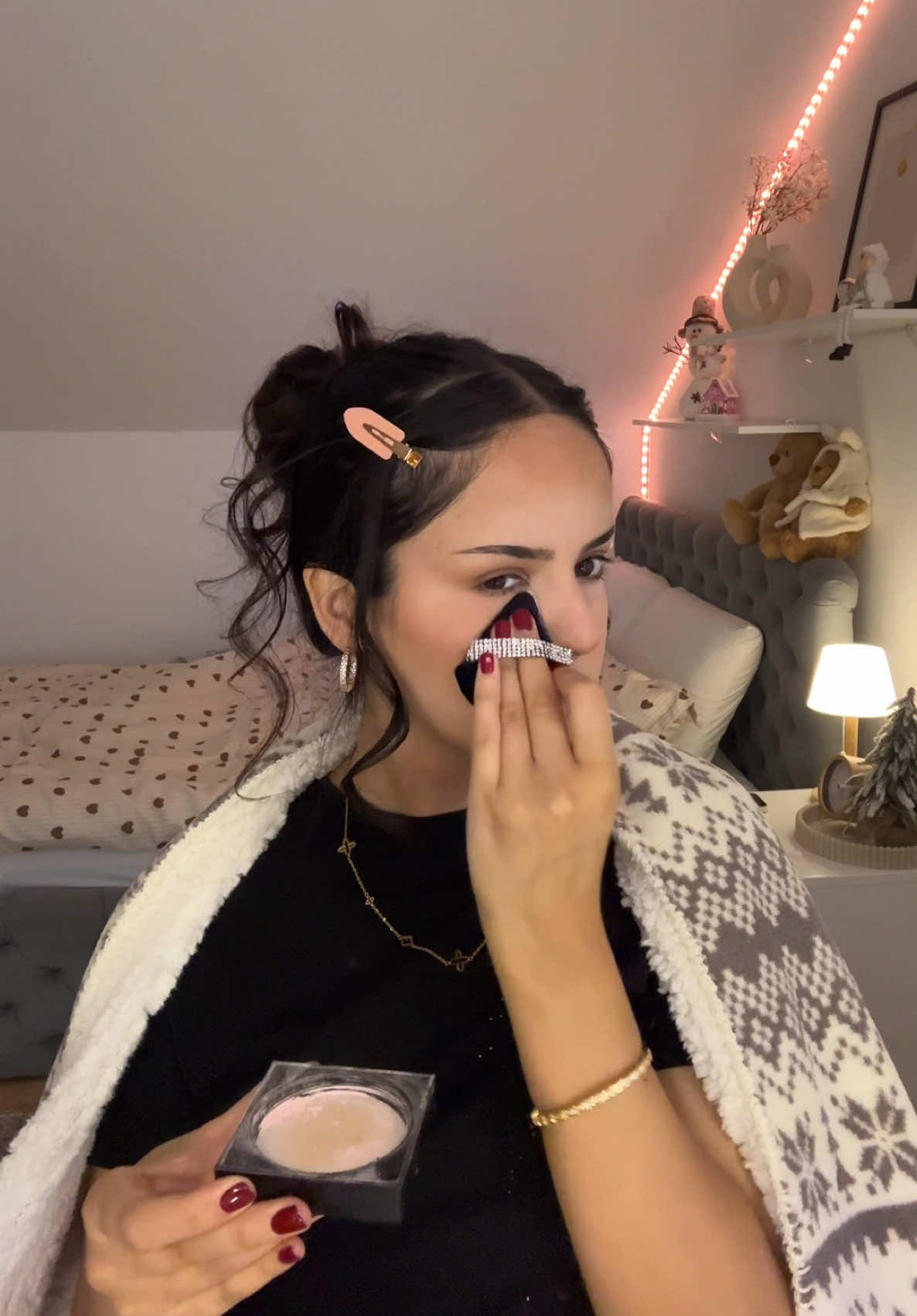 TikTok post by @salilas_ for Babor. Caption reads: Starting my morning with @BABOR skincare 💞....