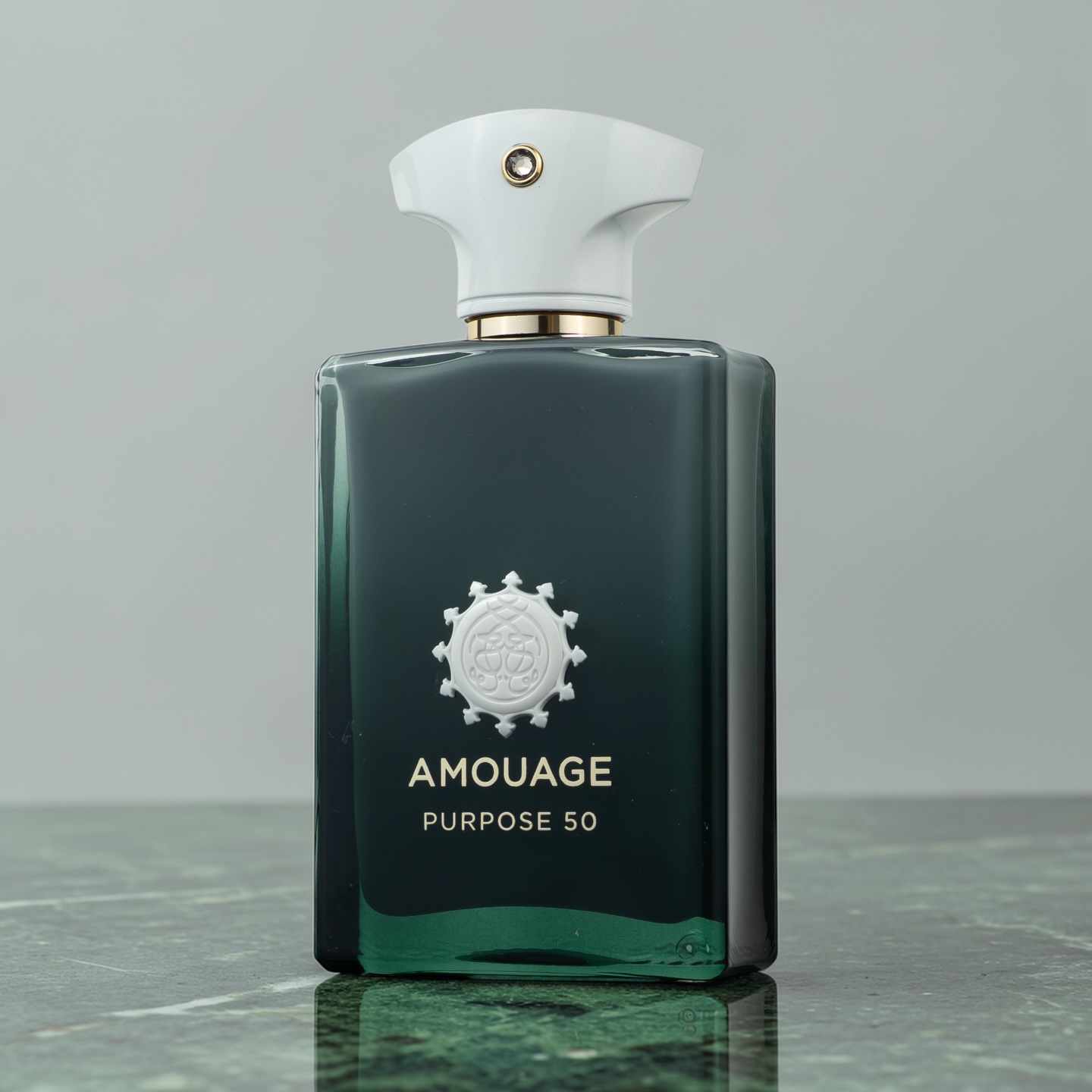 Instagram post by @fragrance_weirdo for AMOUAGE. Caption reads: @amouageofficial Friday. Something heavy weight....