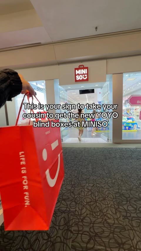 Instagram post by @isabeljosephinelugo for MINISO. Caption reads: @miniso.official #miniso #minisosanrio [...].