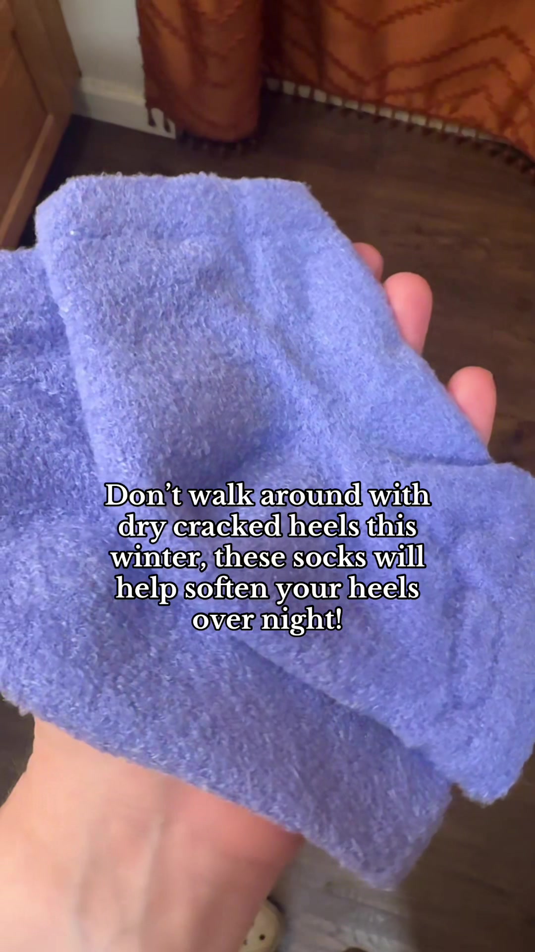 TikTok post by @xshannn22 for Dr. Frederick's Original. Caption reads: Tis the season for dry skin, prevent cracked heels....