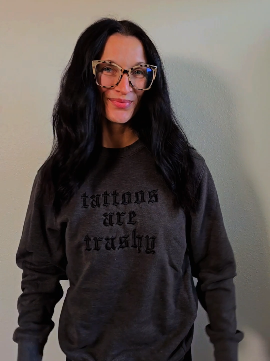 TikTok post by @lish.ann for In Stitches Apparel. Caption reads: [...] *for reference I am 5'2 115lbs* @In Stitches....