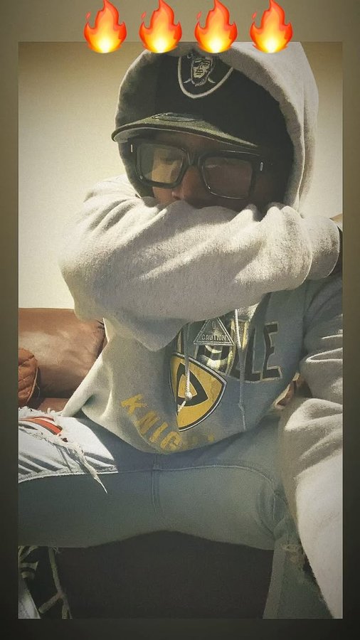 Instagram post by @vonnyb.o.y_23 for HOT 97. Caption reads: [...] MY CRAFT?✍🏾 🎼 📖 Tag ‼️ @funkflex @hot97....