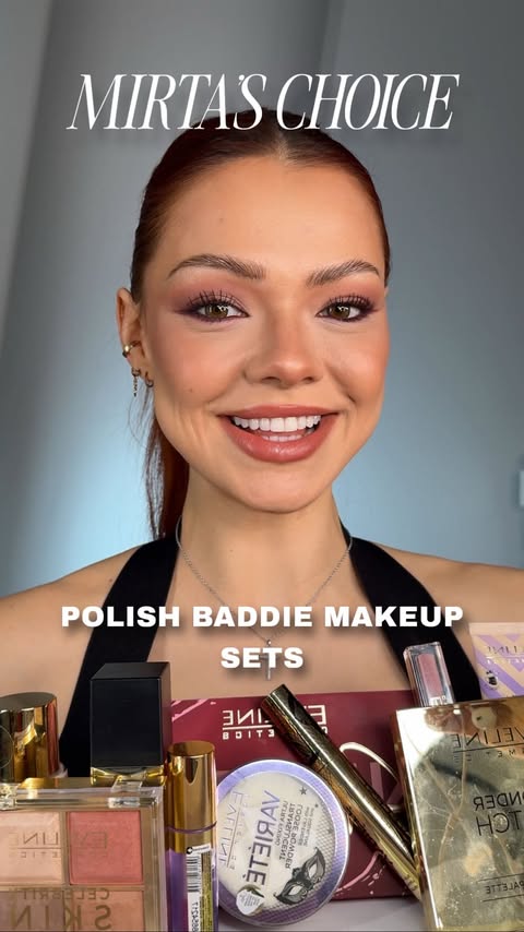 Instagram post by @mimiermakeup for Eveline Cosmetics. Caption reads: [...] a certified Polish baddie? 🇵🇱💅....