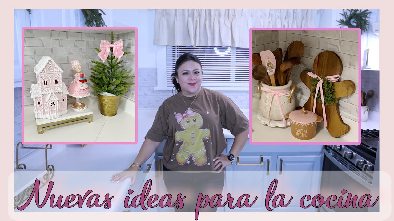 YouTube post by @LaCruzTV for Skeepers. Caption reads: Nuevas ideas para decorar tu cocina.