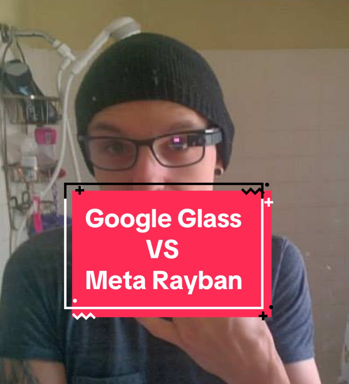 TikTok post by @francesandfam for Meta Quest. Caption reads: It’s gonna be like Mike Tyson beating up a baby.....