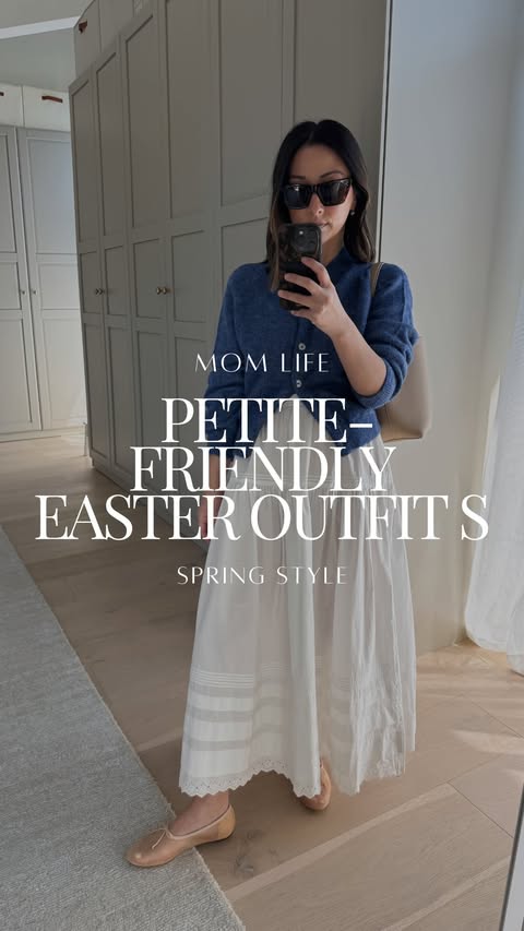 Instagram post by @crystalinmarie for Saks Fifth Avenue. Caption reads: Some beautiful spring and Easter options from....