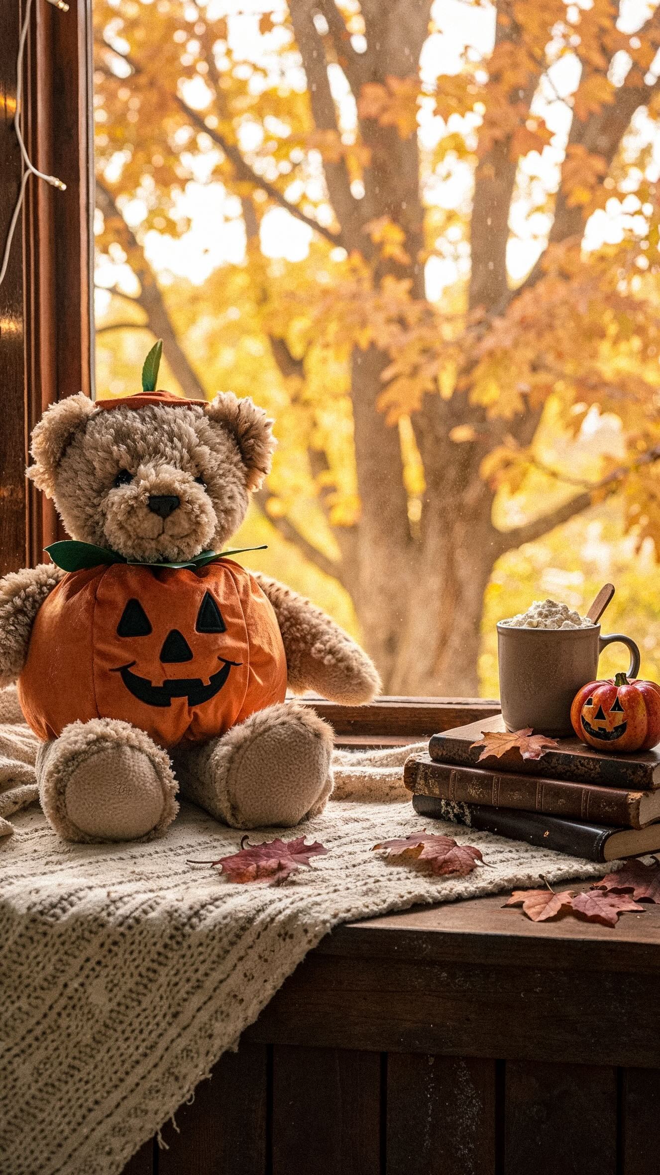 Instagram post by @lulumoondreams for Build-A-Bear. Caption reads: Do you collect any holiday themed things? 🧡

This....