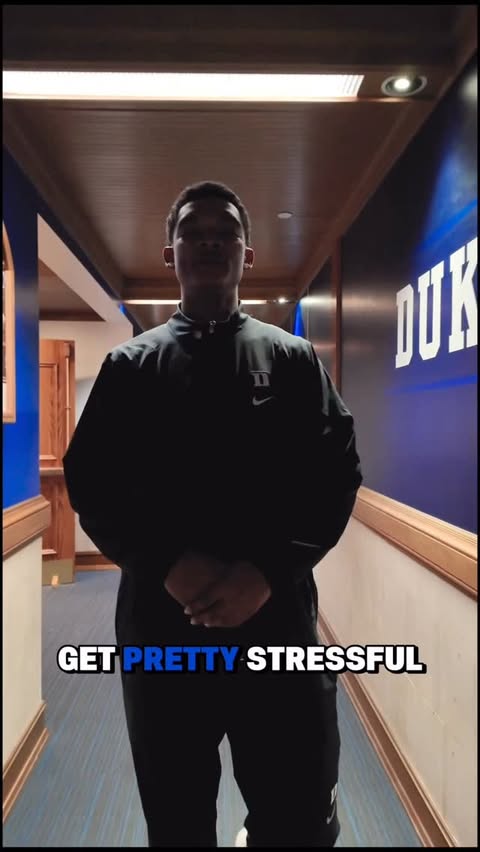 Instagram post by @iamcalebfoster for Facebook. Caption reads: [...] in bio to join the Duke Stay Crazie Facebook....