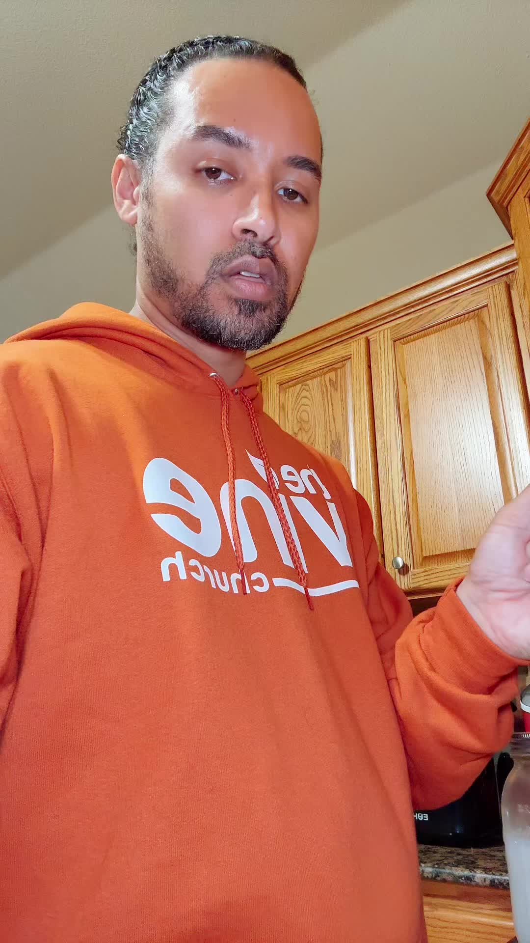 TikTok post by @getglamfam for Just Move Supplements. Caption reads: [...] is OKAY, the protein from @Just Move....