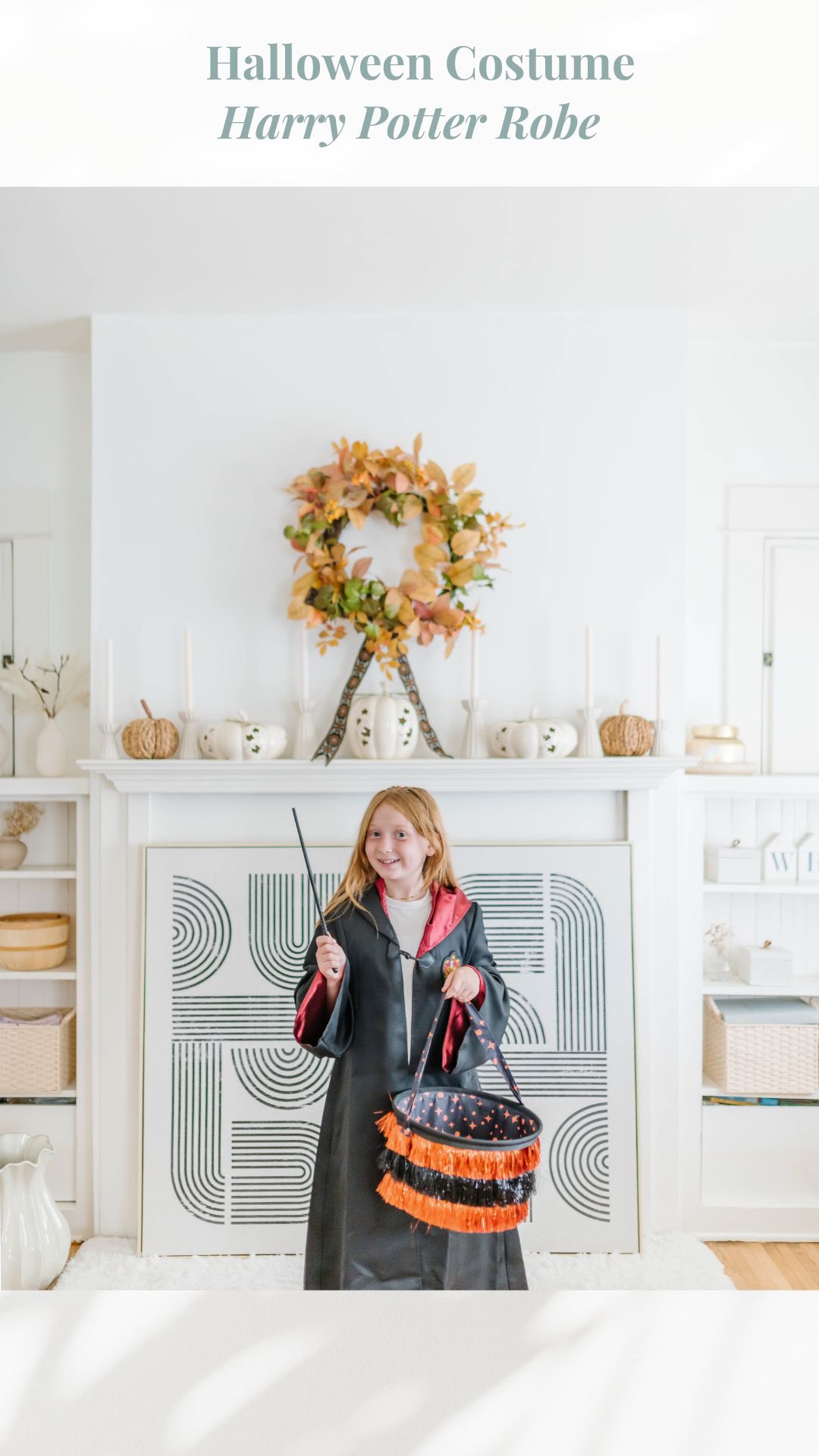 Instagram post by @celeste_wright for JAKKS Pacific. Caption reads: Halloween magic, but make it Hogwarts. 🪄✨....