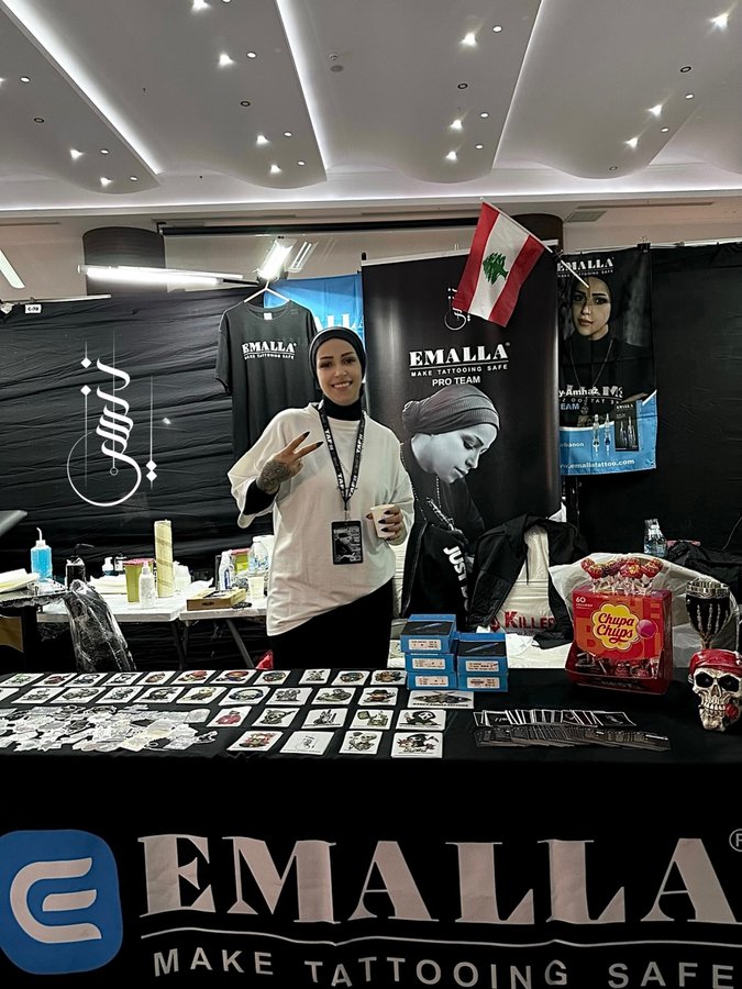 Instagram post by @emalla.grand for EMALLA Official. Caption reads: Proud to represent @emalla.official at....