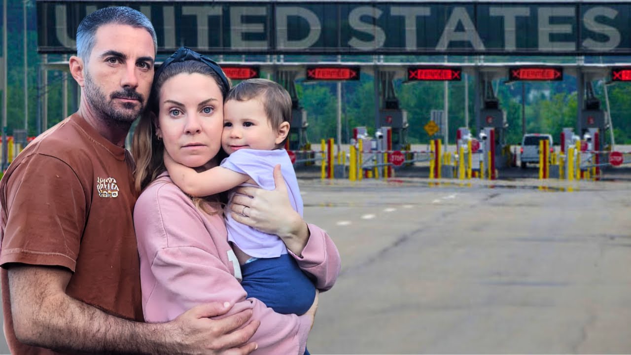 YouTube post by @FnAVanLife for – ICECOFREEZER. Caption reads: The American Border Feels Totally Different This....