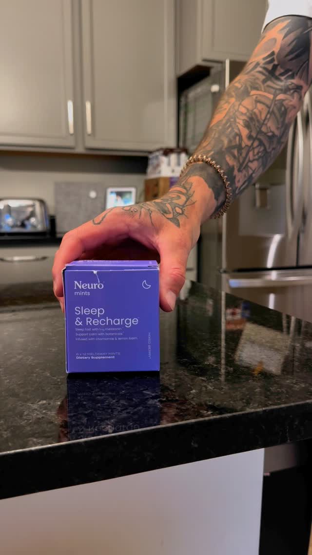 Instagram post by @nohaha for Neuro. Caption reads: [...] quality sleep as a dad to twins? 

@neurogum....