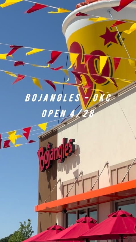 Instagram post by @devouringokc for Bojangles. Caption reads: [...] you heard that the Carolina legend....