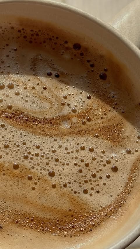 Instagram post by @mananamariee for Ralph Lauren. Caption reads: The cups & bar motivated me to make more coffee at....